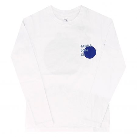 T-SHIRT Ragazzo JACK&JONES 12237435 STAR WHITE 