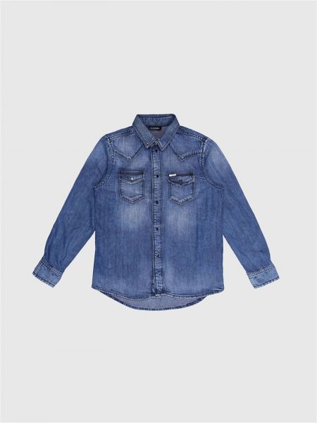 CAMICIE Ragazzo JACK&JONES 12248936 LINEN SHIRT NAVY BLUE 