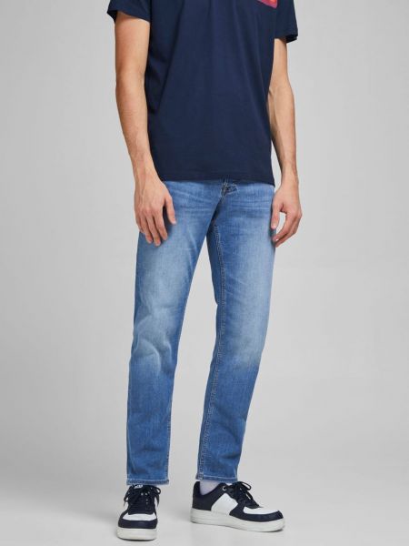 JEANS Uomo JACK&JONES 12258101 CHRIS L.32 BLUE DENIM 