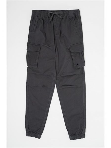 PANTALONI Ragazzo JACK&JONES 12247382 BILL CARGO BLACK 