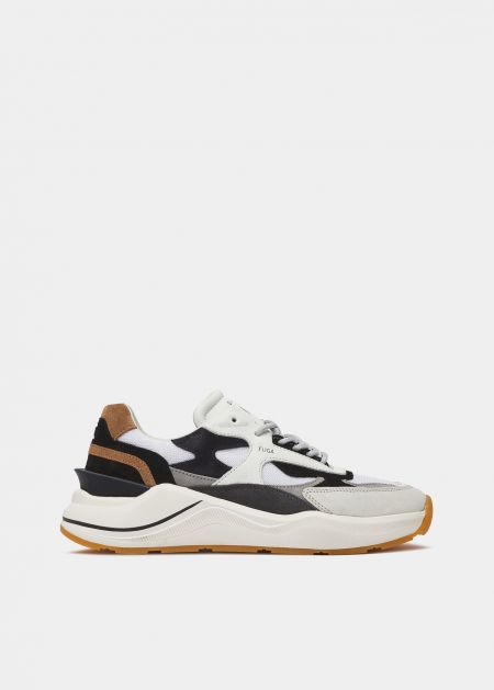 SNEAKERS Uomo DATE M411-SO-CA-WA - SONICA CALF WHITE-ARMY 