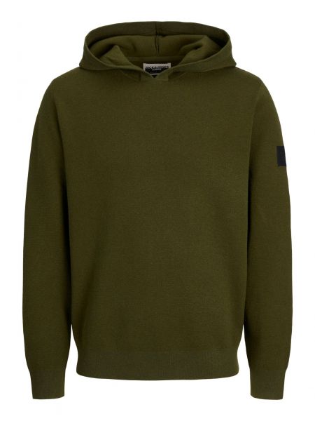 MAGLIE Uomo JACK&JONES 12216817 MERINO CREW GREIGE 