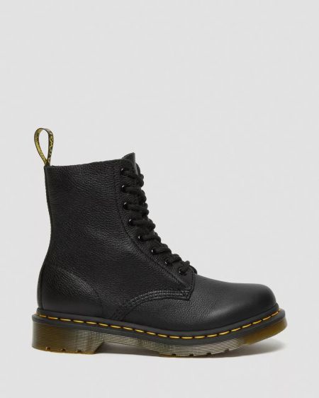 TRONCHETTO E STIVALETTO Donna DR. MARTENS 11857001 - 1490 BLAVK SMOOTH BLACK 