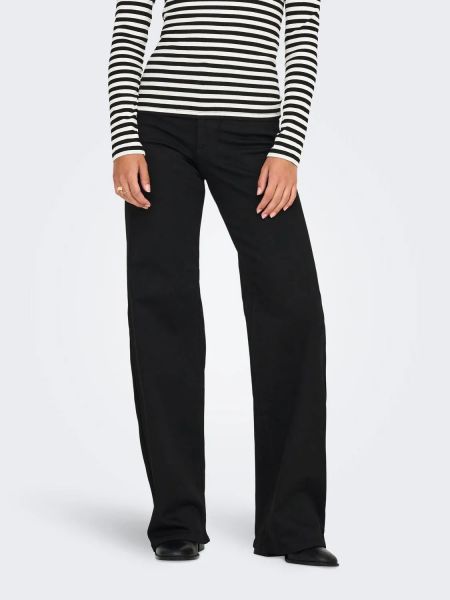 PANTALONI Donna JJXX 12259108 NARY PANT DARK GREY STRIPES 