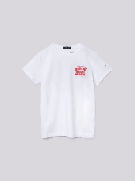 T-SHIRT Ragazzo JACK&JONES 12259547 FERRIS WHITE 