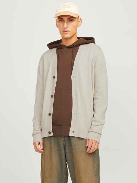 MAGLIE Uomo JACK&JONES 12257480 LEWIS MOCHA BISQUE 