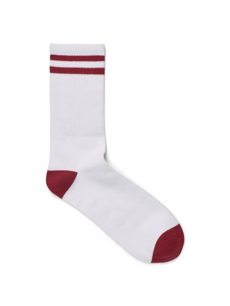 CALZE Uomo JACK&JONES 12146961 TENNIS SOCK WHITE-BEAR 