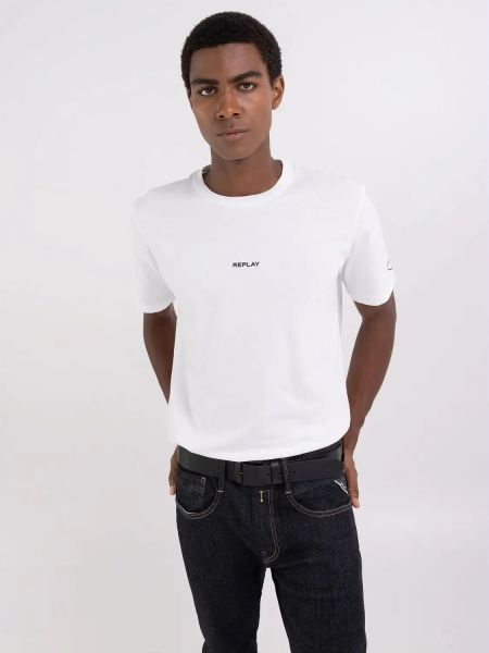 T-SHIRT Uomo DIESEL A15056 0AIJU - T-ADJUST 141 BRIGHT WHITE 