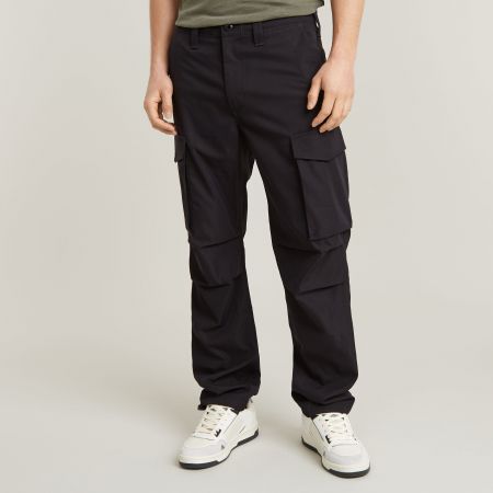 PANTALONI Uomo JACK&JONES 12258307 BILL MULTI POCKET BLACK 