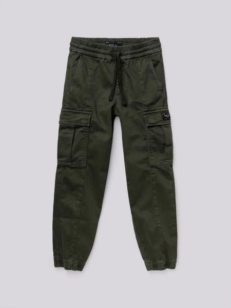 PANTALONI Ragazzo TOMMY HILFIGER KB0KB09063 UTILITY CARGO MSH OLIVE 