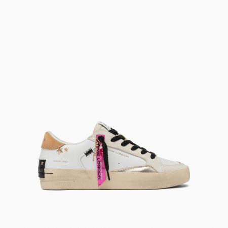 SNEAKERS Donna DATE W391-ST-CA-WB STEP WHITE/BLACK 