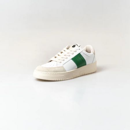 SNEAKERS Uomo DATE M411-C2-VC-TS - COURT 2.0 VINTAGE CALF WHITE-WASABI 