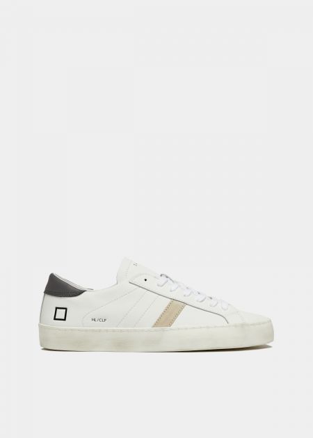 SNEAKERS Uomo DATE M411-TO-NT-WI TORNEO WHITE/CUOIO 