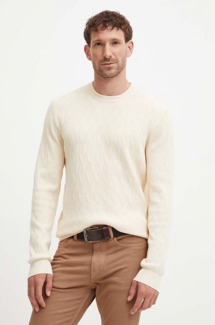 MAGLIE Uomo JACK&JONES 12260386 MASON KNIT CLOUD DANCER 