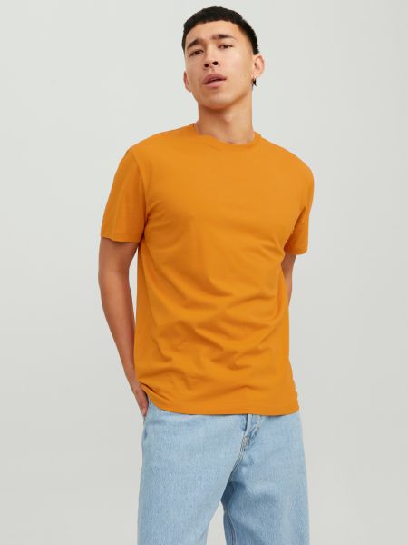 T-SHIRT Uomo JACK&JONES 12156101-BASIC TEE MOCHA BISQUE 