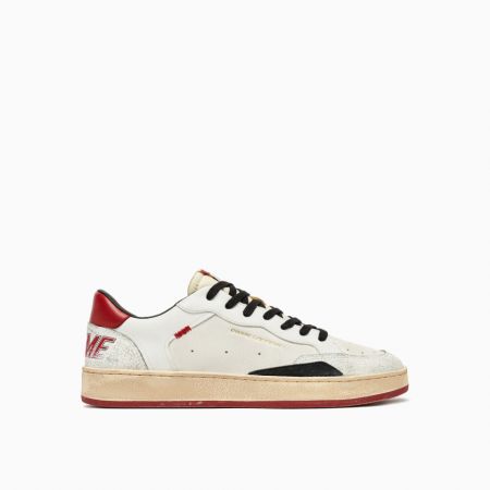 SNEAKERS Uomo DATE M411-C2-NT-WB - COURT 2.0 NATURAL WHITE/BLACK 