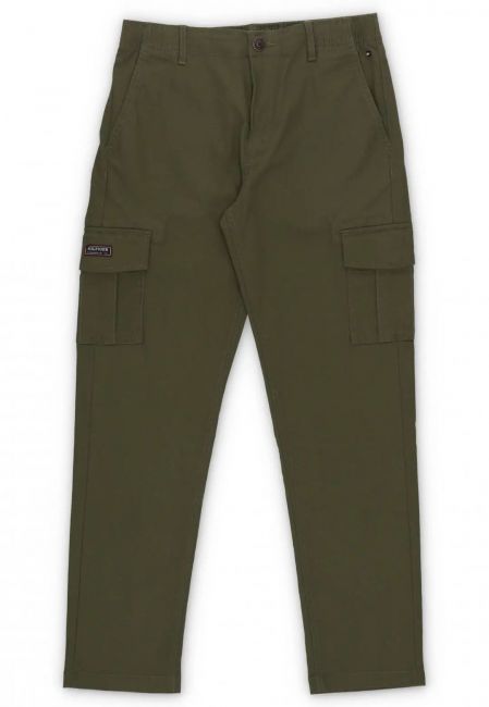 PANTALONI Ragazzo TOMMY HILFIGER KB0KB09122 UTILITY KATER RBL KHAKI 