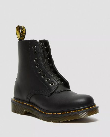 TRONCHETTO E STIVALETTO Donna DR. MARTENS 11857001 - 1490 BLAVK SMOOTH BLACK 