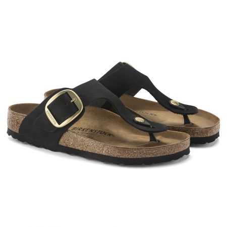 INFRADITO Donna BIRKENSTOCK GIZEH BIG BUCKLE 1018745 COGNACK 