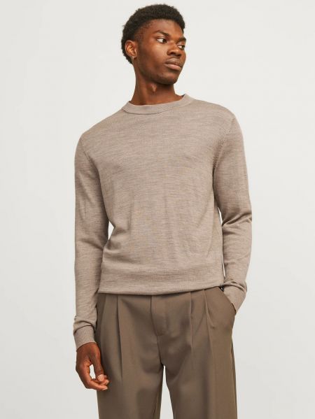 MAGLIE Uomo JACK&JONES 12260386 MASON KNIT CLOUD DANCER 