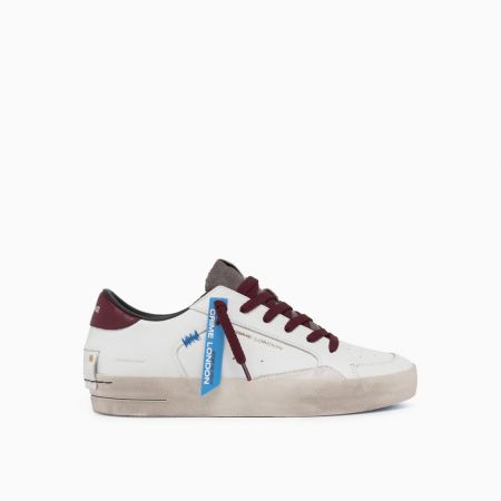 SNEAKERS Uomo DATE M411-C2-NT-WB - COURT 2.0 NATURAL WHITE/BLACK 