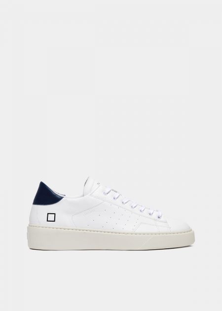 SNEAKERS Uomo DATE M411-HL-CA-WL - HILL LOW CALF WHITE-BLUE 