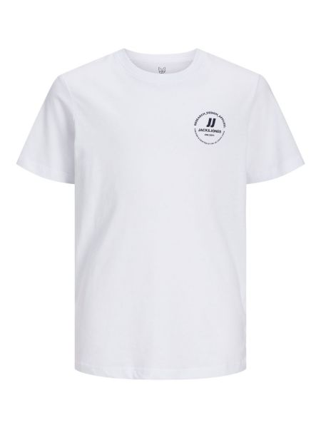 T-SHIRT Ragazzo JACK&JONES 12193743 CREE TE WHITE 