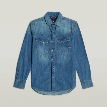 CAMICIE Uomo JACK&JONES 12138115 SHERIDAN LIGHT BLUE 