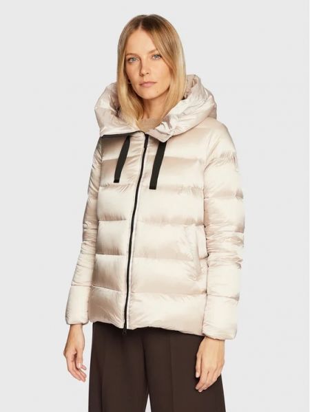 CAPISPALLA E GIACCHE Donna ONLY 15308905 VALENTINA QUILTED MIX JACKET WHITE PEPPER/DULL GOLD 