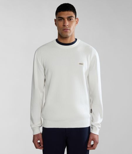 MAGLIE Uomo JACK&JONES 12216799 CLAMBSWOOL OATMEL 