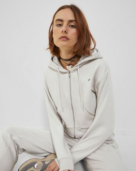 FELPA Donna LEVIS 35946 GRAPHIC SPORT HOODIE 0000 GREY HEAHER 