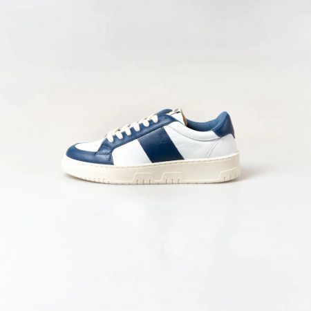 SNEAKERS Uomo DATE M411-HL-CA-WL - HILL LOW CALF WHITE-BLUE 