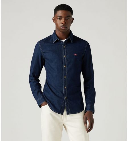 CAMICIE Uomo JACK&JONES Premium 12251673 PARKER LINEN SKYWAY 