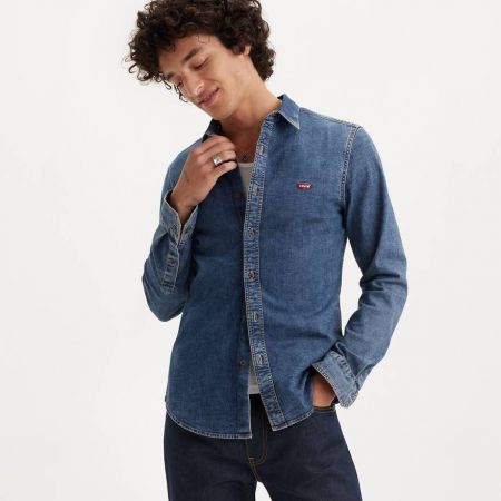 CAMICIE Uomo LEVIS 86625 0039 BATTERY SHIRT SKY 