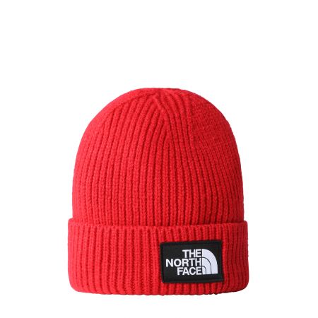 CAPPELLO  THE NORTH FACE NF0A3FJX - LOGO BOX CUFFED DYY1 Medium Grey Heather 