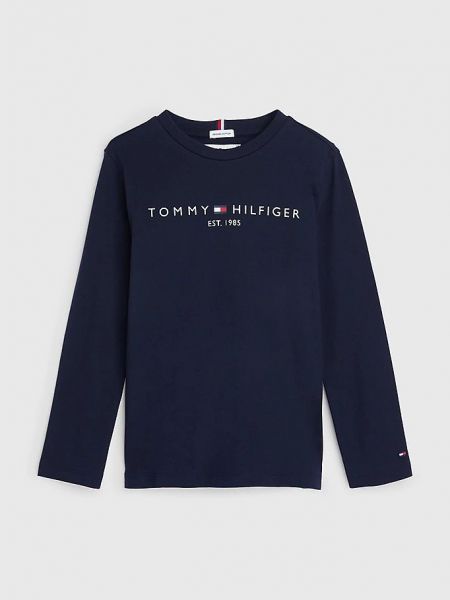 T-SHIRT  TOMMY HILFIGER KB0KB09276 PRINT REG LS DW5 DESERT SKY 