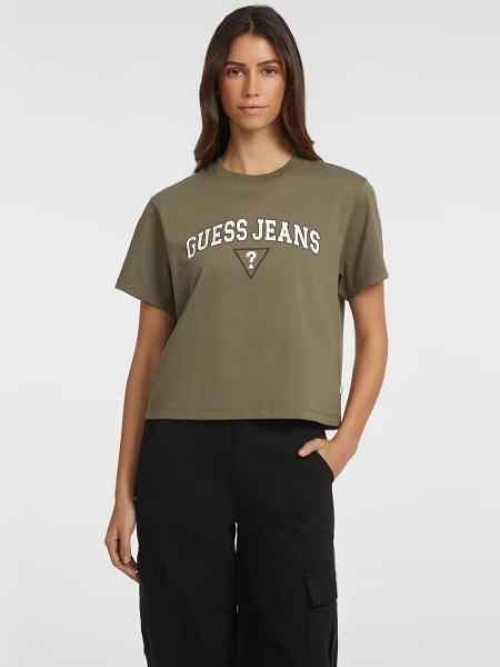 T-SHIRT Donna GUESS JEANS W4YI10 J1314 JBLK 