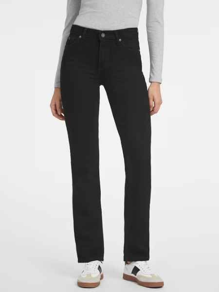 JEANS Donna LEVIS 72693 0132 L.27 - RIBCAGE Z1599 BLACK WORN IN 