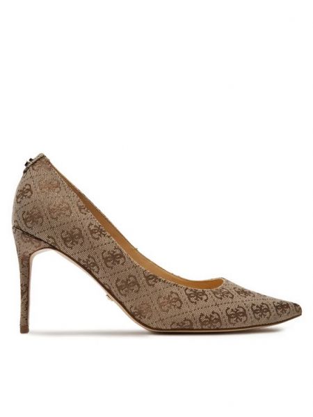 DECOLLETTÈ E SCARPE CON TACCO Donna GUESS FLTRC3 FUR08 TAN 