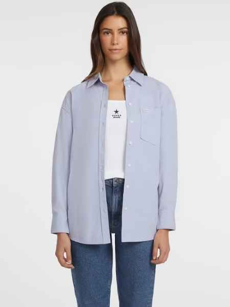 CAMICIE Donna LEVIS 34574 0043 - BW SHIRT DAZED LIGHT STONE 