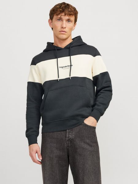 FELPA Uomo JACK&JONES 12249341 BRADLEY SWEAT CREW MOCHA BISQUE 