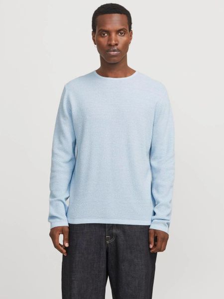 MAGLIE Uomo JACK&JONES 12137190 BASIC KNIT FOREST NIGHT 