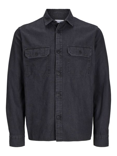 CAMICIE Uomo JACK&JONES 12261895 RENO BLUE DENIM 