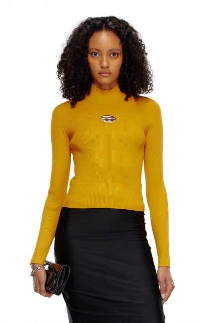 MAGLIE Donna LEVIS A0719 0000 - CEW RIB SWEATER CAVIAR 