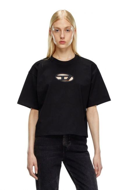 T-SHIRT Donna DIESEL A14593 0HMAU - SPORT CROPPED 100 