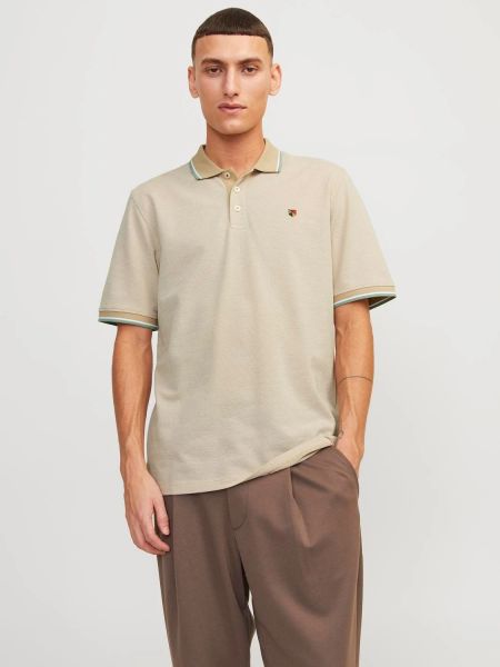 POLO Uomo JACK&JONES Premium 12169064 BLUWIN PEACH NOUGAT 