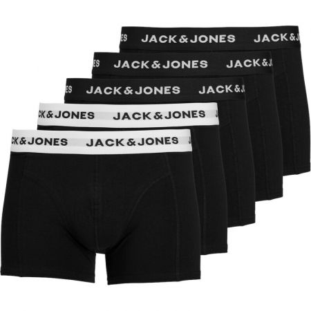 INTIMO PARIGAMBA Uomo JACK&JONES 12254366 - 5 PACK BLACKANDWHITE 